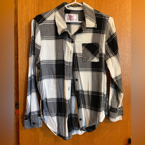 Justice Shirts & Tops Justice Blackwhite